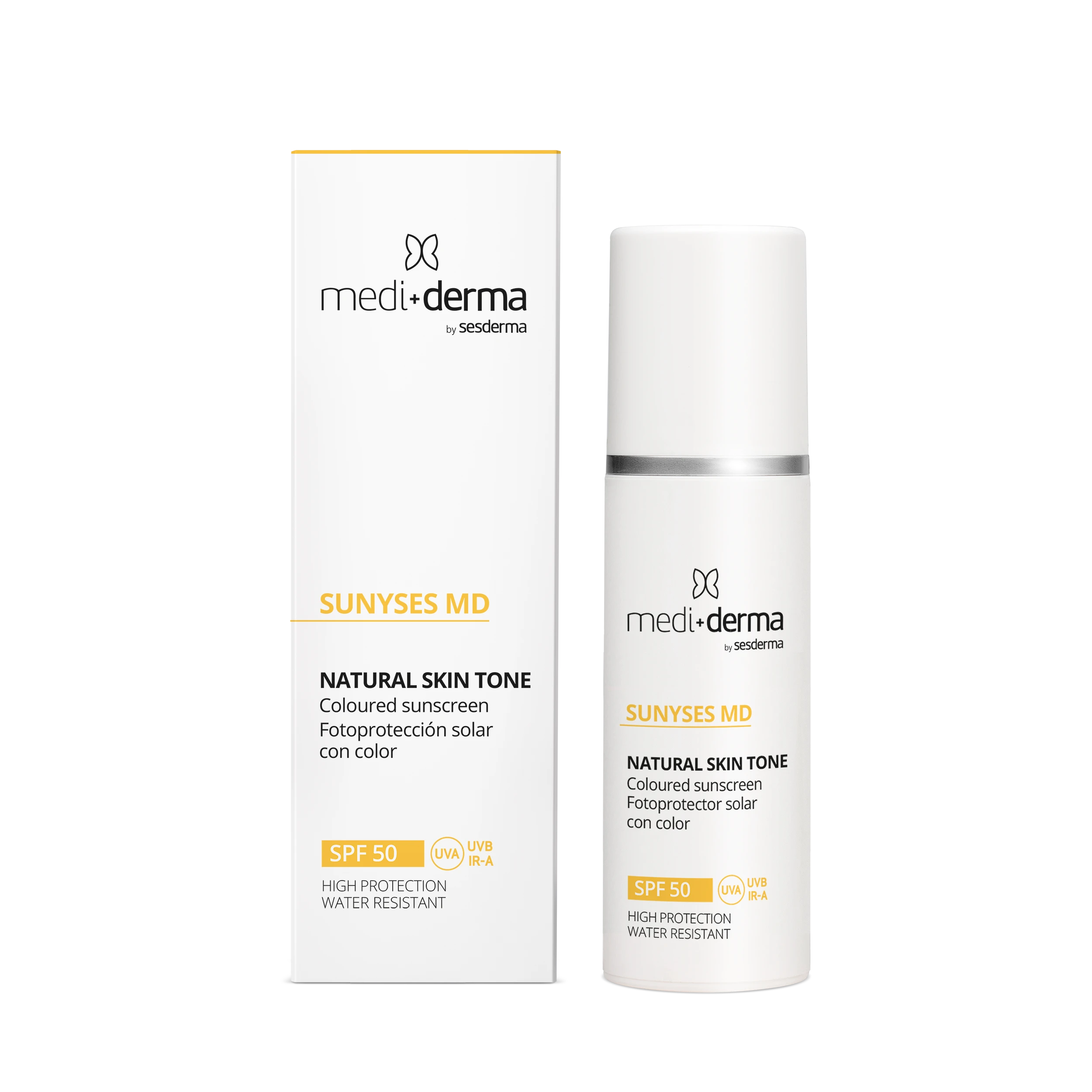 Protector solar con color SF 50 SUNYSES MD NATURAL SKIN