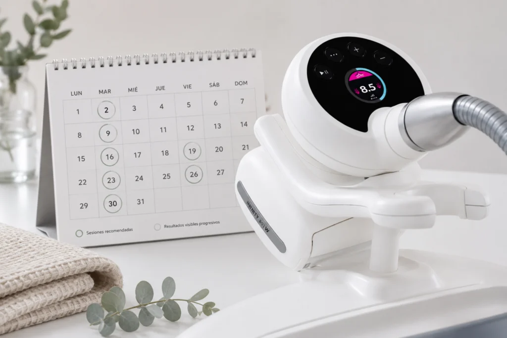 Número de sesiones de LPG Corporal_Espacio Hebe
